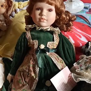 Beautiful porcelain dolls